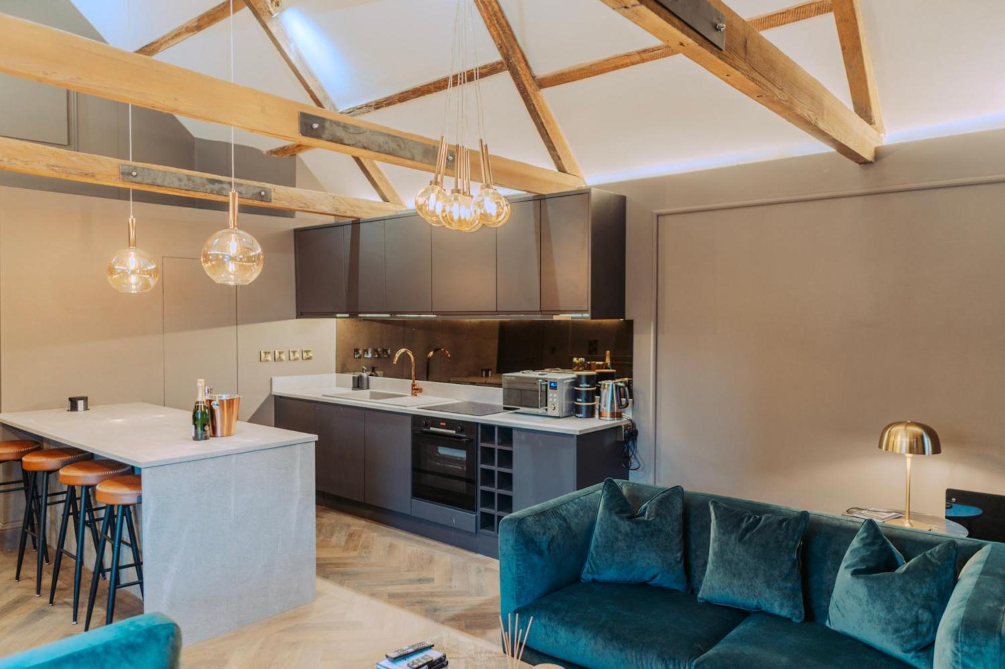 Magistrates Penthouse Suite - Town Centre Apartments With Spa Morpeth Luaran gambar