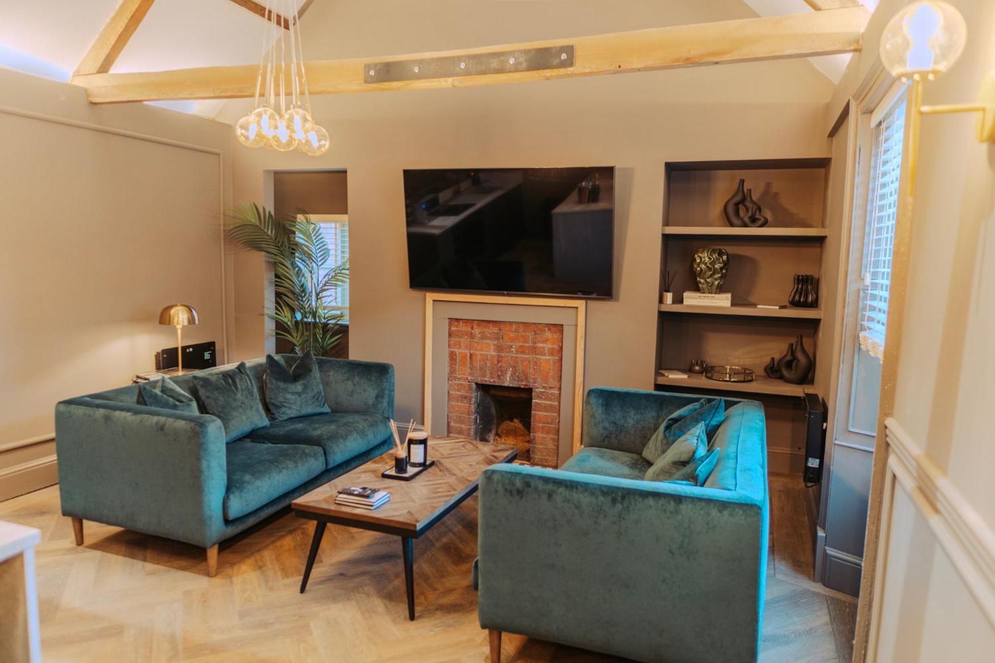 Magistrates Penthouse Suite - Town Centre Apartments With Spa Morpeth Luaran gambar